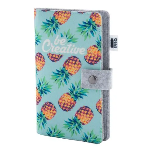 porte-documents de voyage RPET personnalisable CreaFelt Journey