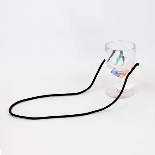 PORTE-GOBELET PP AVEC DRAIN PERSONNALISABLE