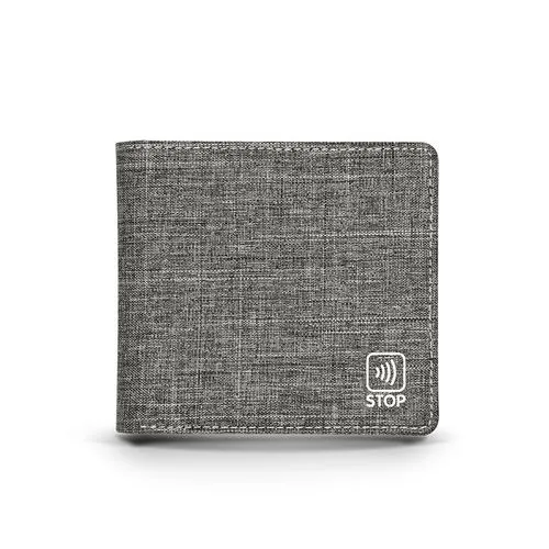 PORTE-MONNAIE PORTE CARTE DE CREDIT AVEC STOP RFID