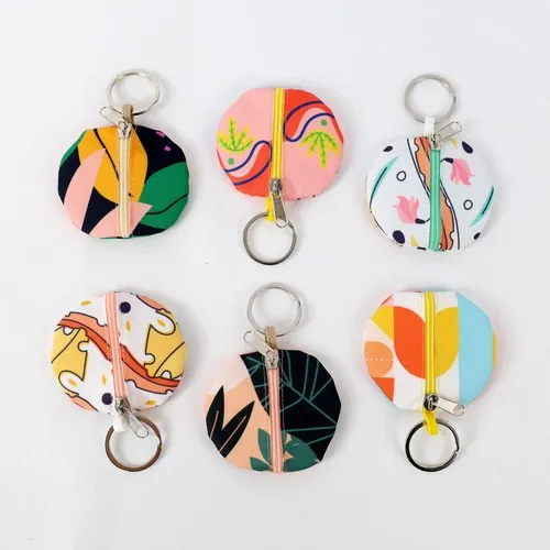 PORTE-MONNAIE RONDE EN RPET PERSONNALISABLE