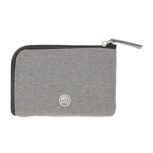 PORTE-MONNAIE ZIPPE ANTI-RFID