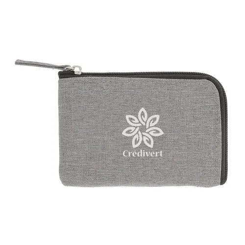 PORTE-MONNAIE ZIPPE ANTI-RFID