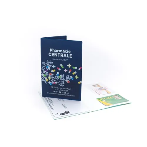 PORTE-ORDONNANCES 4 POCHES - GOMME PREMIUM LUXE