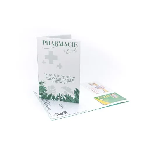 PORTE-ORDONNANCES 4 POCHES - GOMME PREMIUM LUXE