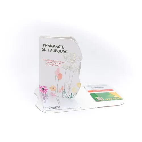 PORTE-ORDONNANCES DESIGN "HYGIE" - GOMME PREMIUM LUXE