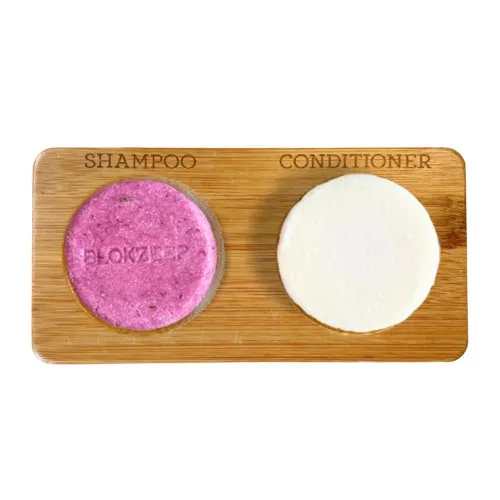 Porte-savon en bambou – 2x rond
