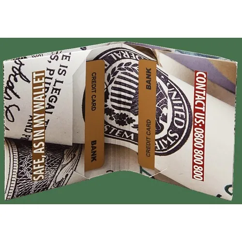 Portefeuille origami