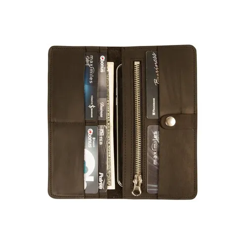 Portefeuille Téléphone En Cuir