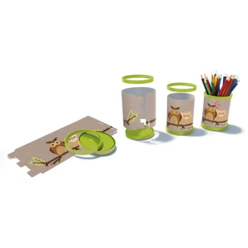 Pot-à-crayon pliable