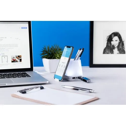 pot à crayons avec usb hub Lumeo