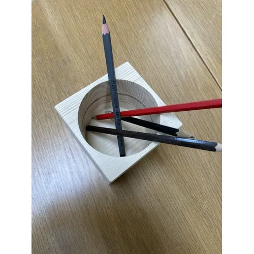 Pot à crayons en bois Made in France 🇫🇷