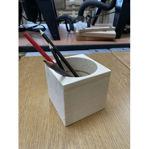 Pot à crayons en bois Made in France 🇫🇷