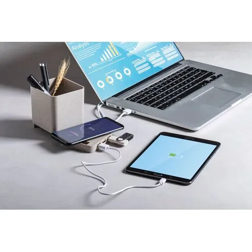 pot à crayons hub Ampdesk