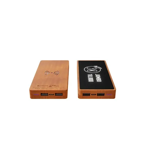 Powerbank EcoJumbo 10000 100% FSC® Maple