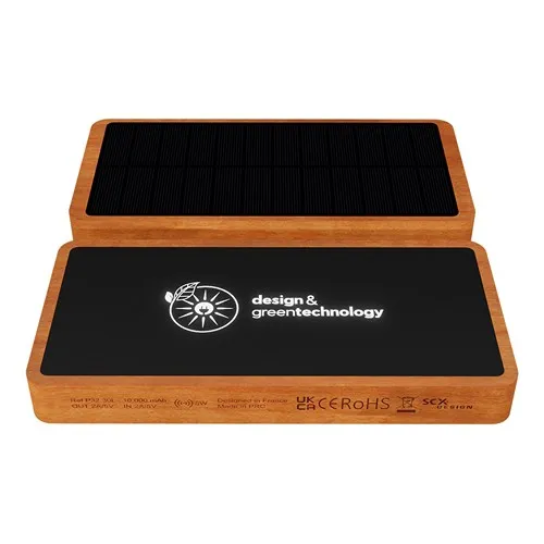 Powerbank EcoSun 10000 100% FSC® Bamboo