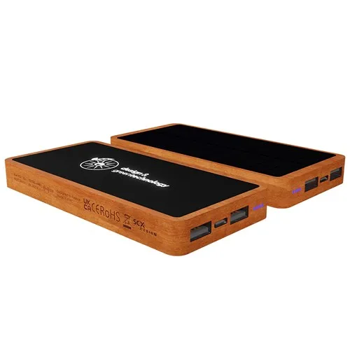 Powerbank EcoSun 10000 100% FSC® Bamboo