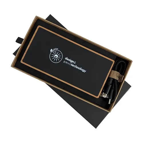 Powerbank EcoSun 10000 100% FSC® Bamboo
