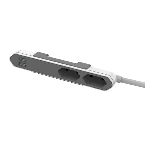 PowerBar DUO USB grey