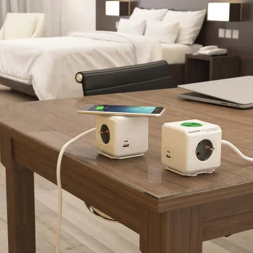 PowerCube Extended USB A+C Wireless charger