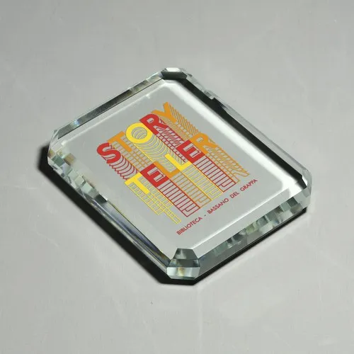 Presse-papiers en vere rectangulaire personnalisable