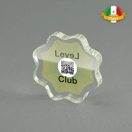 Presse-papiers FLEUR en plexiglass personnalisable