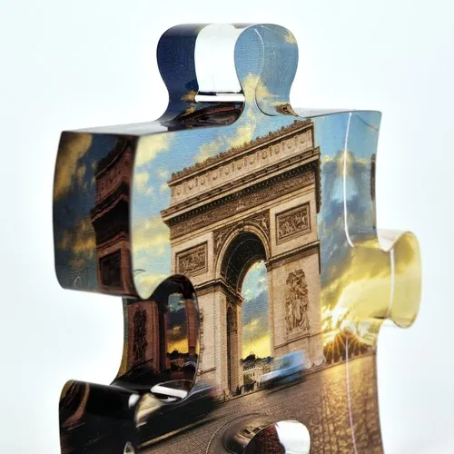 Presse-papiers PUZZLE en plexiglass personnalisable