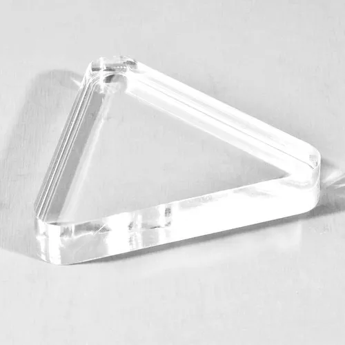 Presse-papiers TRIANGLE en plexiglass personnalisable