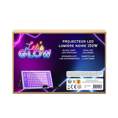 Projecteur 216 Leds IP 65 lumière NR