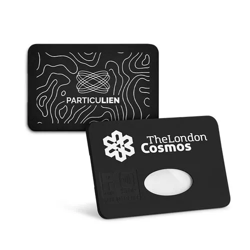 PROTEGE CARTE DE CREDIT EN MATIERE RECYCLEE AVEC BLINDAGE ANTI RFID