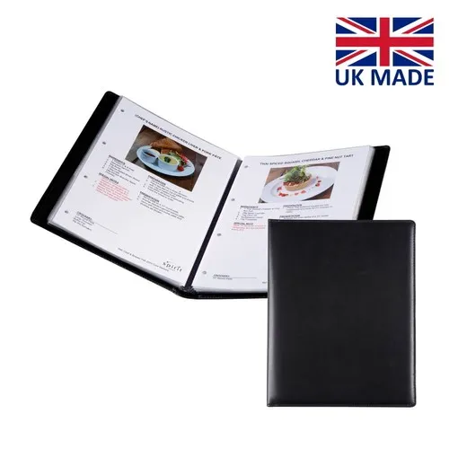 Protège document A4 (1 pochette) en cuir recyclé