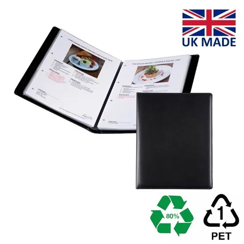 Protège document A4 (4 pochettes) en rPET