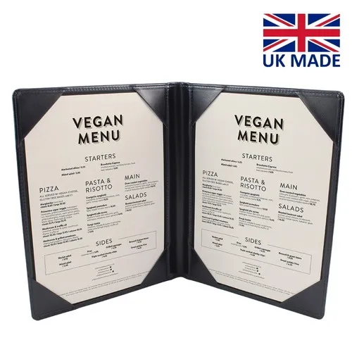 Protège document A4 en cuir recyclé