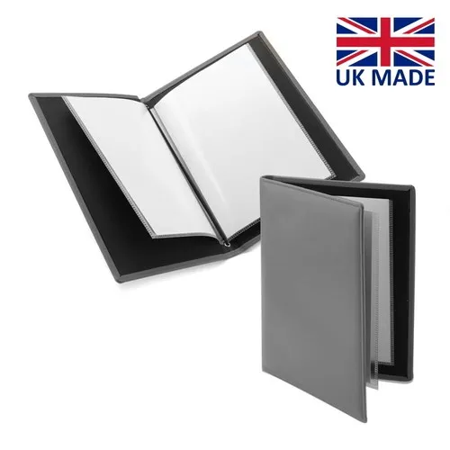 Protège document A5 (1 pochette) en cuir