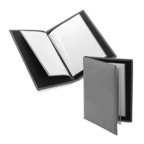 Protège document A5 (4 pochettes) en cuir