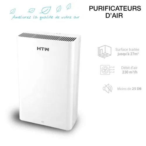 Purificateur d'air HTW capacité 220 m3 par Heure