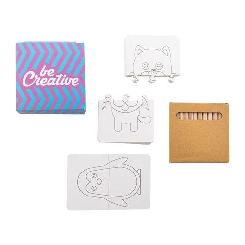 Puzzle à colorier Colozzy