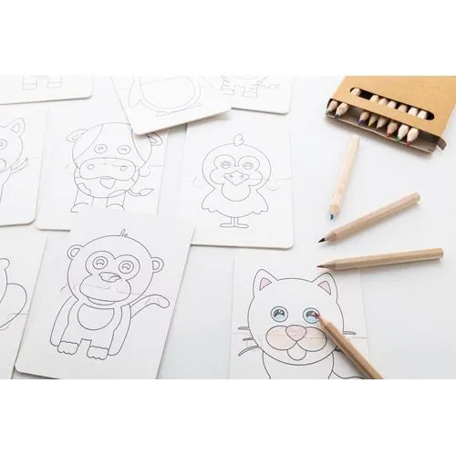 Puzzle à colorier Colozzy