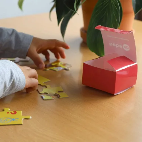 PUZZLE A5 12 PIÈCES AVEC EMBALLAGE PERSONNALISABLE