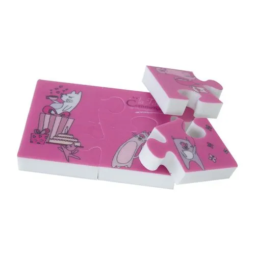 PUZZLE GOMME 9X5CM RECTO