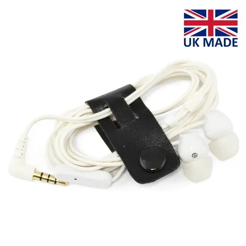 Range câble en cuir recyclé