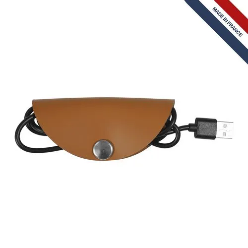 Range cables cuir régé.