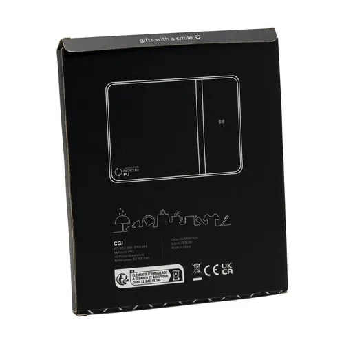 RCS Recycled Wireless Charging Mousepad tapis de