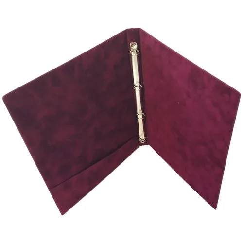 Registres à anneaux velours