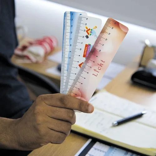 RÈGLE 15CM PP 800 MIC 1 CÔTÉ PERSONNALISABLE