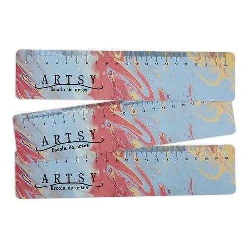 RÈGLE 20CM PP 800 MIC 1 CÔTÉ PERSONNALISABLE