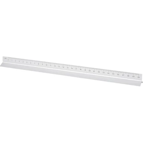 Règle triangulaire en aluminium de 30 cm Tavi