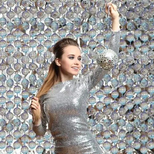 Rideau foil DISCO BALL 200 X 100 CM