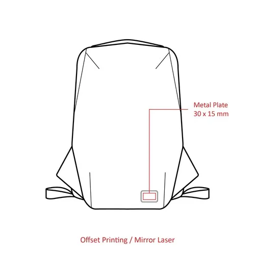 RPET Chili Sac à dos ordinateur 20L STOCK FR