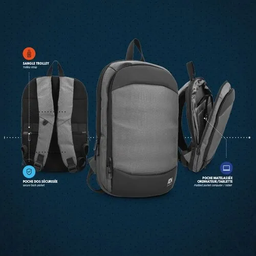 SAC A DOS BUSINESS EPAISSEUR AJUSTABLE