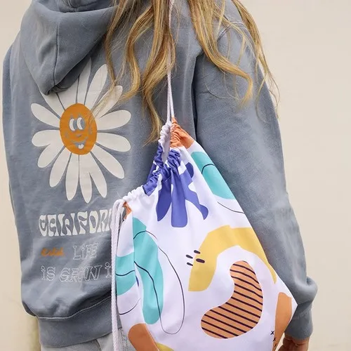 SAC À DOS EN COTON PERSONNALISABLE